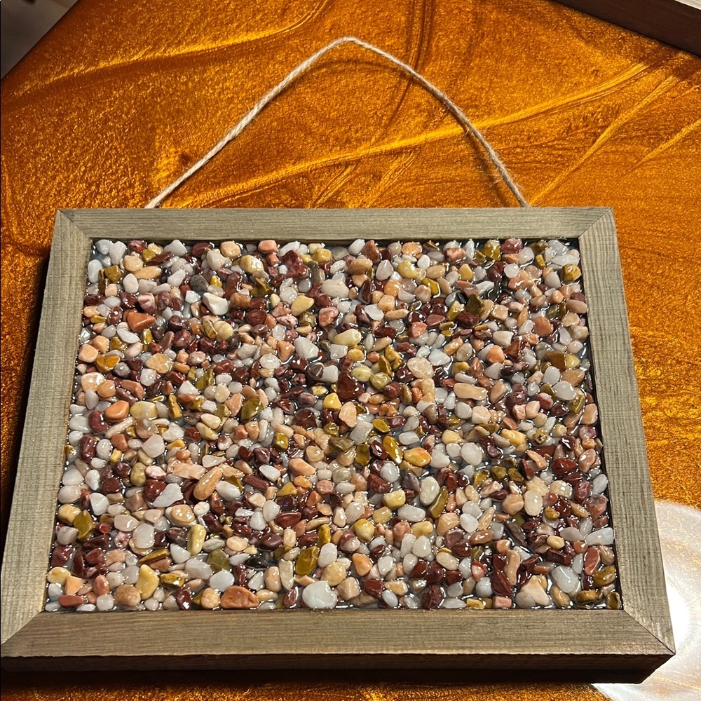 Colorful Pebble Wall Art